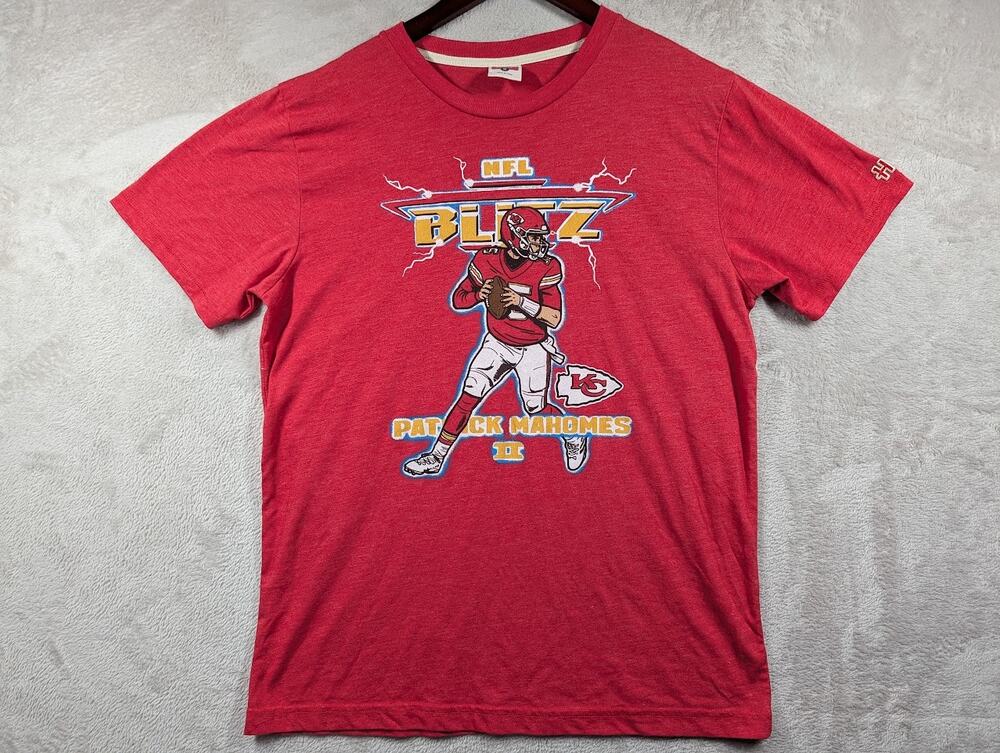 Homage Patrick Mahomes Kansas City Chiefs NFL Blitz MEDIUM Red Shirt